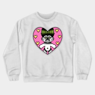 Cutesy Troll Doll Crewneck Sweatshirt